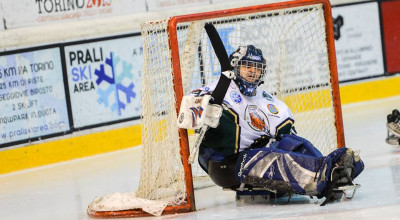Ice sledge hockey: doppia vittoria delle Aquile sull'Armata Brancaleone